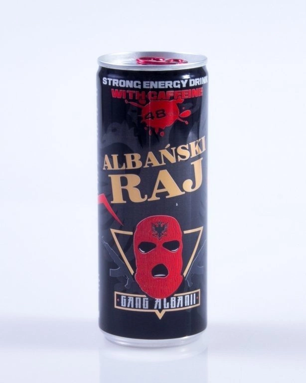 ALBAŃSKI RAJ STRONG ENERGY DRINK 1 SZT