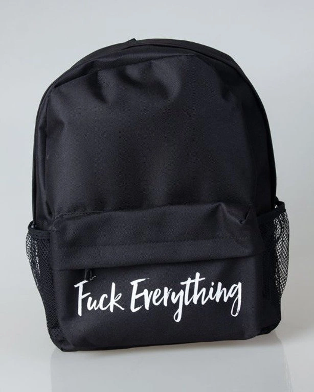 Plecak Diamante Wear Fuck Everything Black