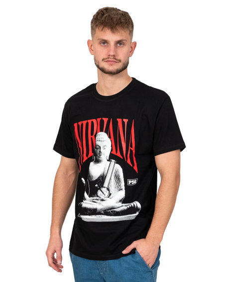 Koszulka Dudek P56 Nirvana Budda Czarna