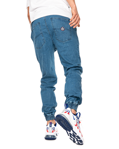 Spodnie Jeans Jogger Elade Icon Mini Logo Jasnoniebieskie