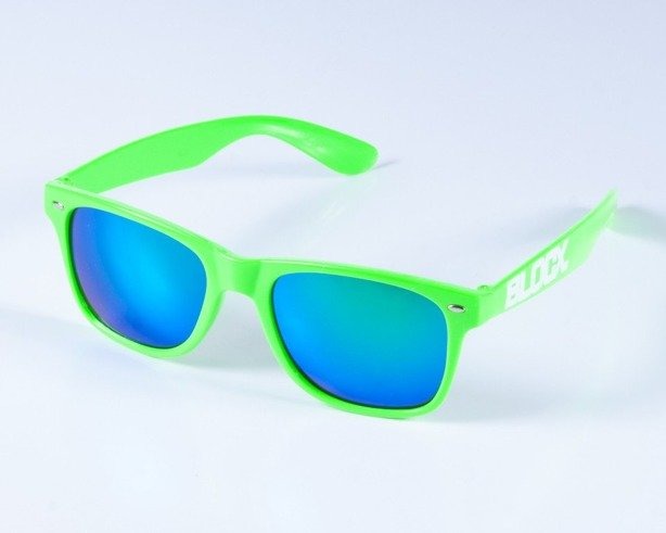 BLOCX OKULARY BLOCX TOXIC GREEN COL