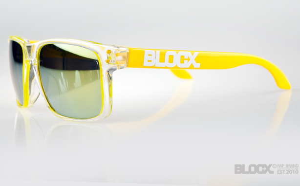 BLOCX OKULARY FREESTYLE CLEAR X YELLOW