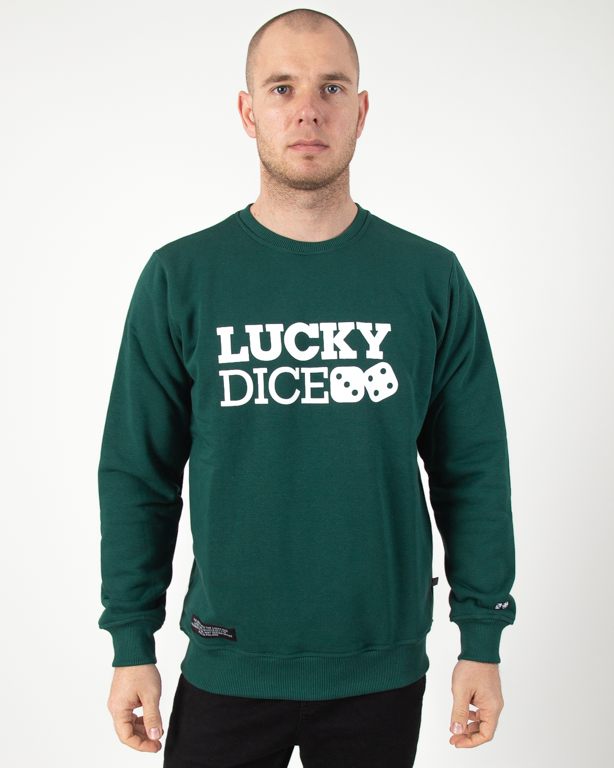 Bluza  Lucky Dice Classic Bottle Green