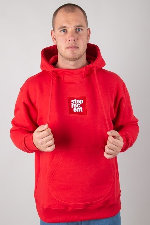 Bluza Stoprocent Hoodie Cube Red