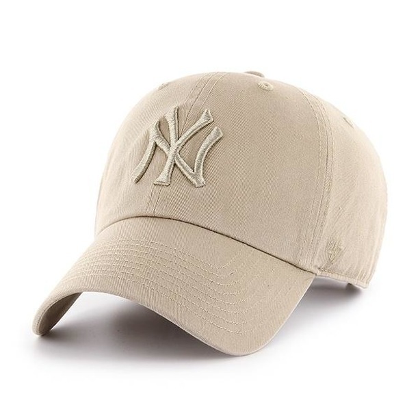 Czapka 47 Brand New York Yankees Clean Up Beige-Beige