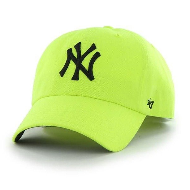 Czapka 47 Brand New York Yankees Clean Up Neon Yellow