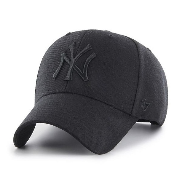 Czapka 47 Brand Snapback New York Yankees Black-Black