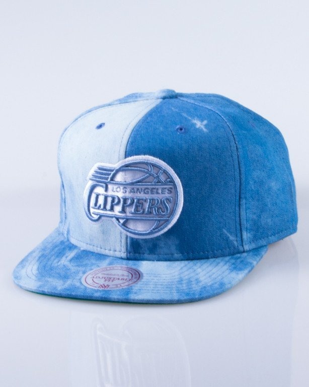 Czapka Mitchell & Ness Czapka Snapback Eu129 Los Angeles Clippers Dyed Denim