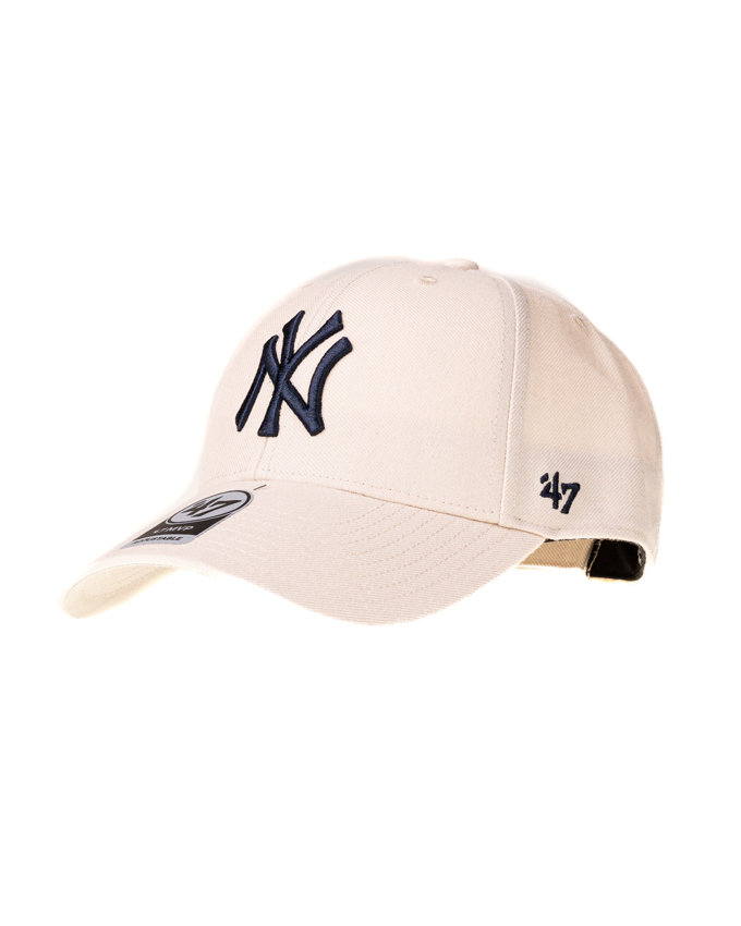 Czapka Snapback 47 Brand New York Yankees Beżowa / Granatowa