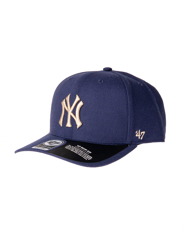 Czapka Snapback 47 Brand New York Yankees Granatowa / Złota
