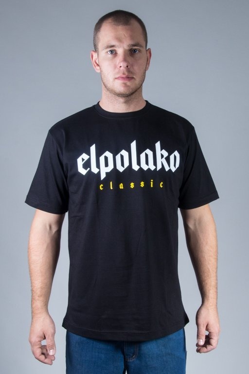 EL POLAKO T-SHIRT OLD CLASSIC BLACK