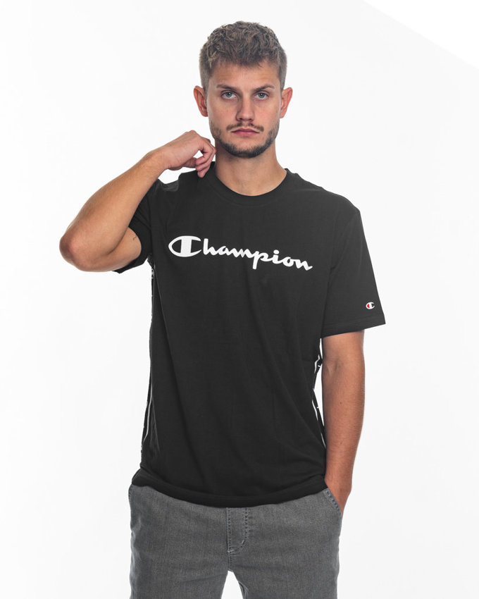 Koszulka Champion 217835 Champ Logo Czarna