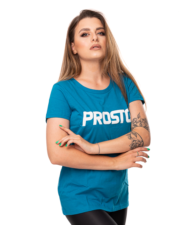 Koszulka Damska Prosto Classic Niebieska