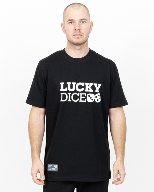 Koszulka Lucky Dice Logo One Black