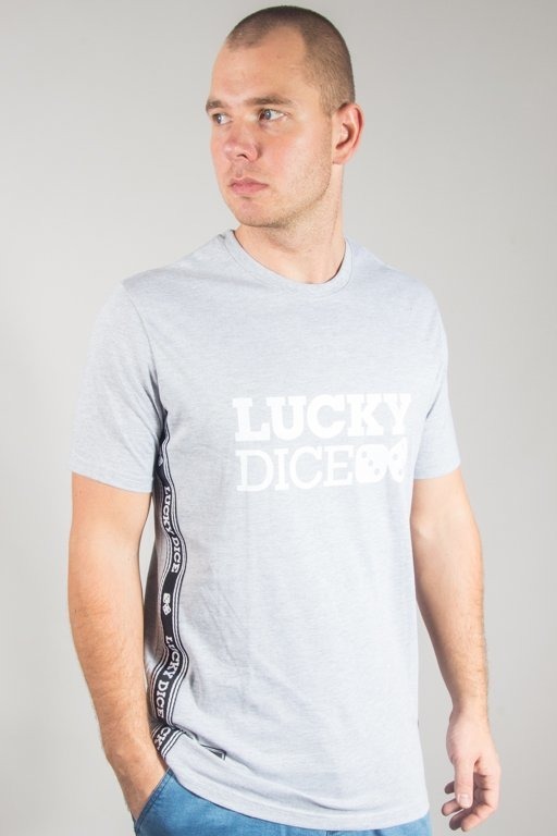 Koszulka Lucky Dice Tape Melange