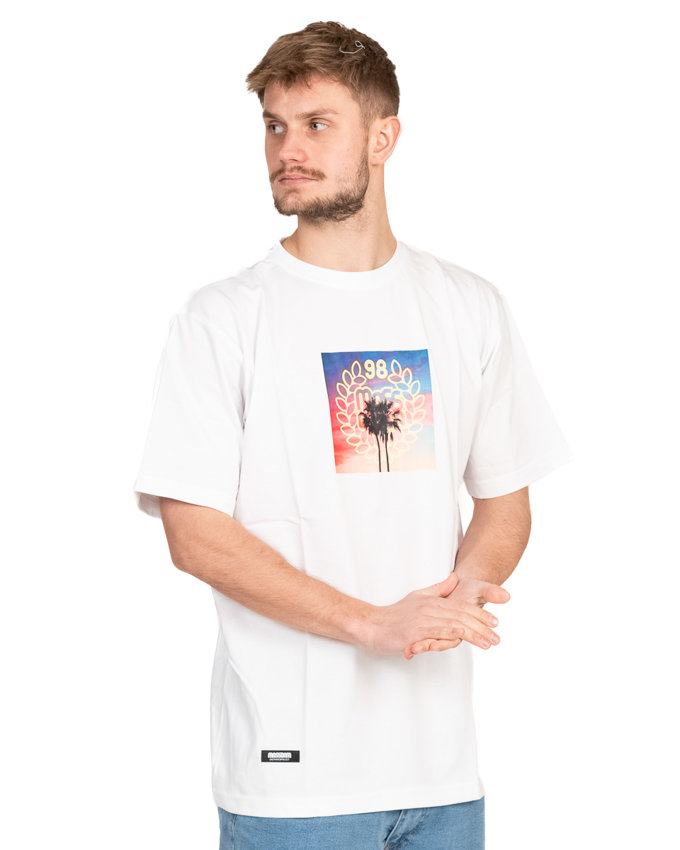 Koszulka Mass Palm Biała