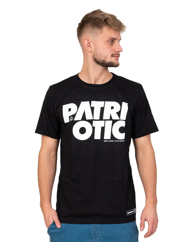 Koszulka Patriotic Cls Czarna / Biała