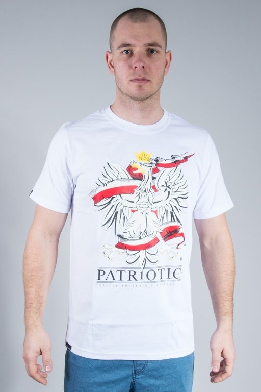 Koszulka Patriotic Godło 2 White