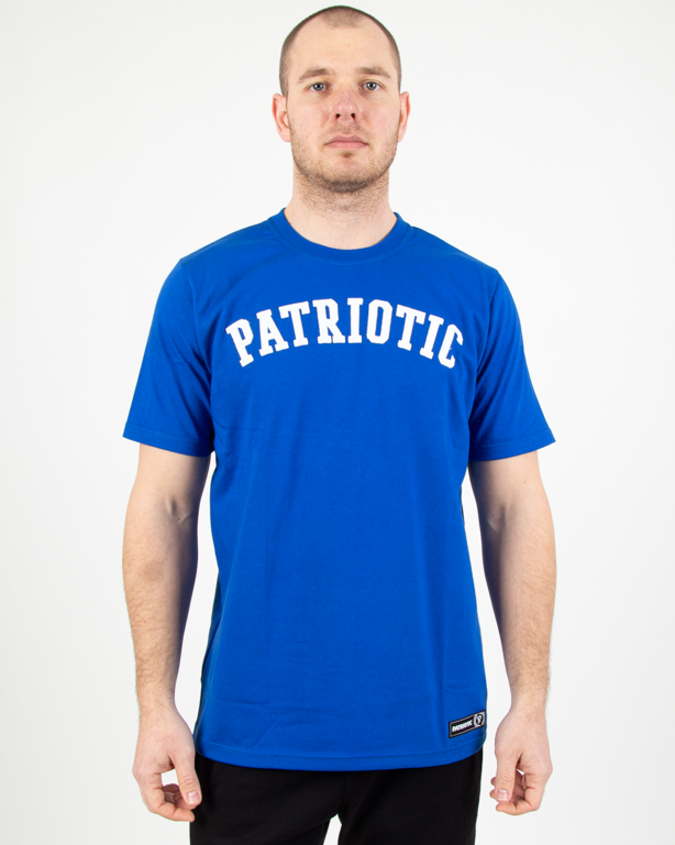 Koszulka Patriotic Patch Niebieska