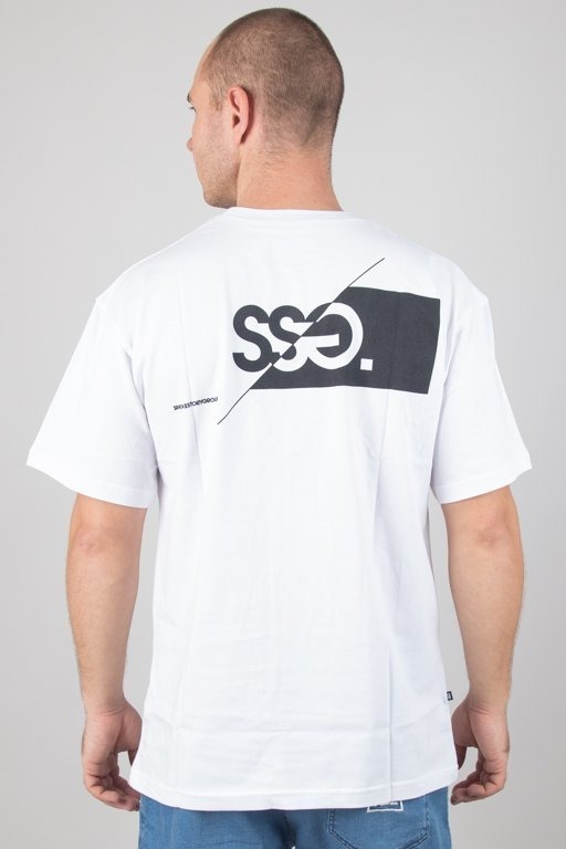 Koszulka SSG Front Back Cut Logo White