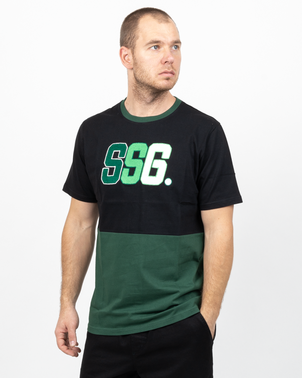 Koszulka Ssg Chenil Logo Czarna / Zielona