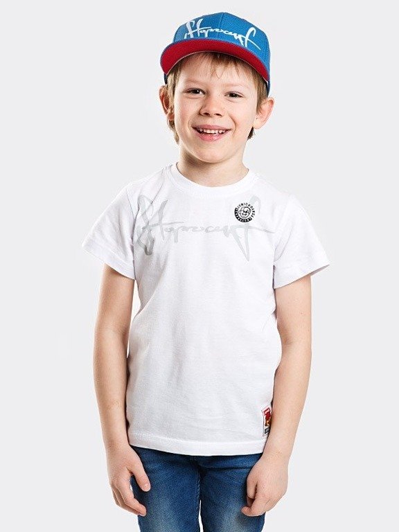 Koszulka Stoprocent Kid Tag18 White