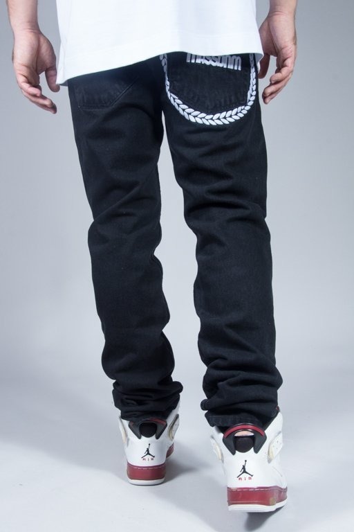 MASS JEANS RING TAPERED BLACK
