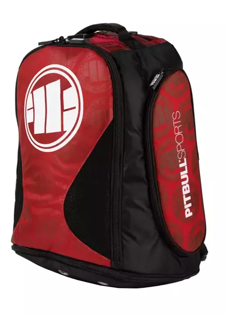 Plecak Sportowy Pit Bull Logo Czerwony