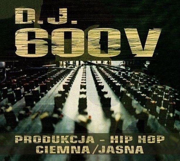Płyta Cd Dj 600V -  Hip Hop Produkcja Jasna 