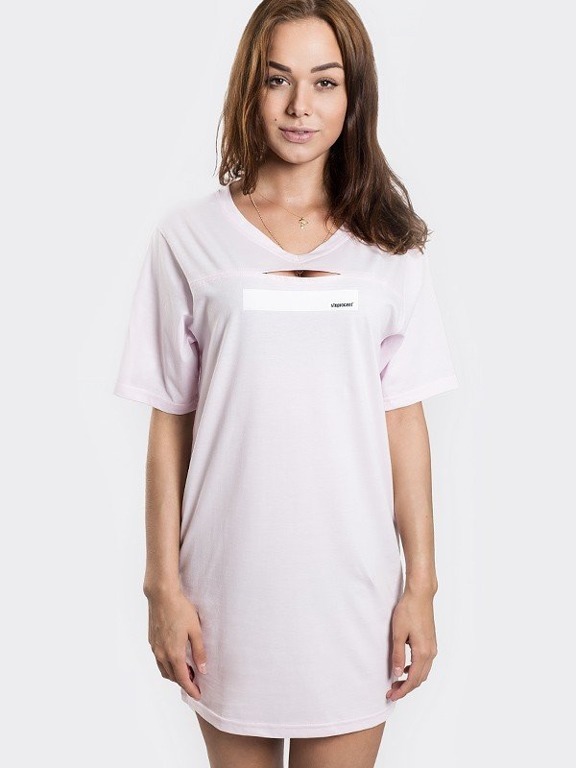 STOPROCENT T-SHIRT WOMAN SIMPLE PINK