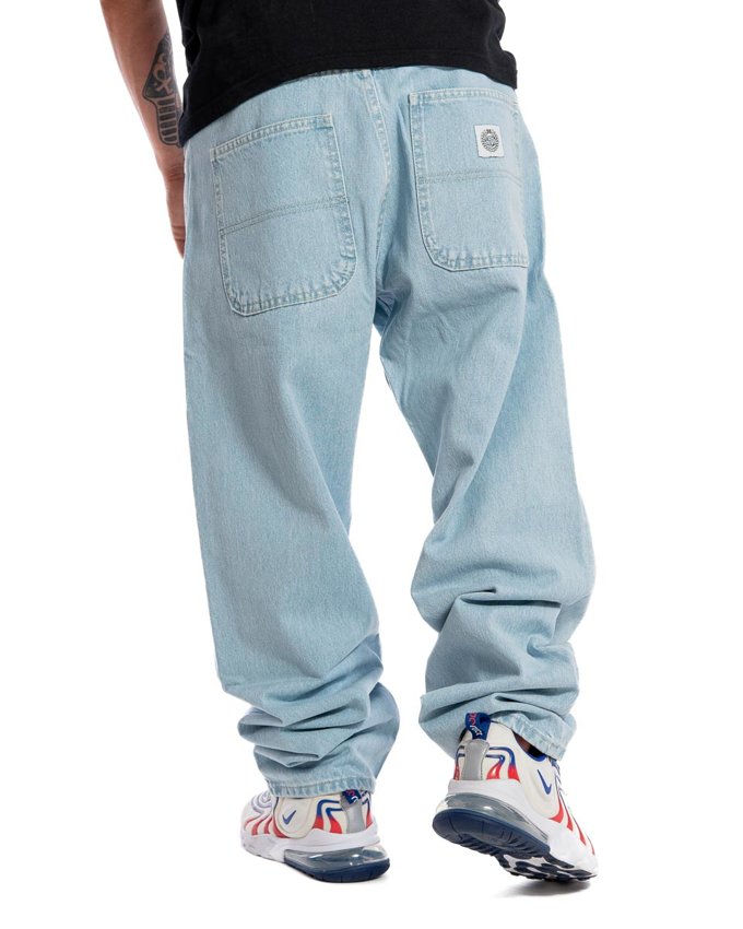 Spodnie Jeans Baggy Mass Craft Jasnoniebieskie