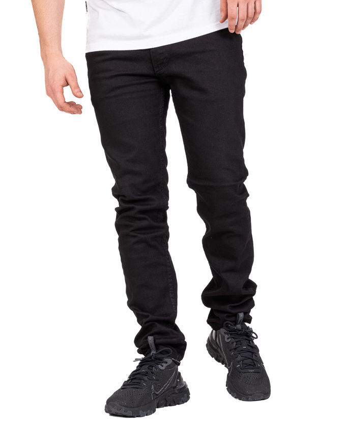 Spodnie Jeans Croll Classic Slim Czarne 6525-R2