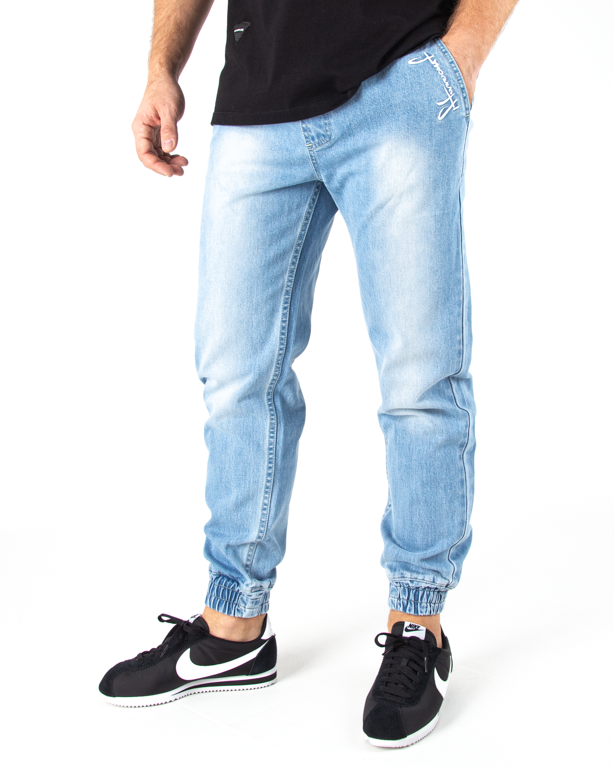 Spodnie Jeans Jogger Stoprocent Classic Blue