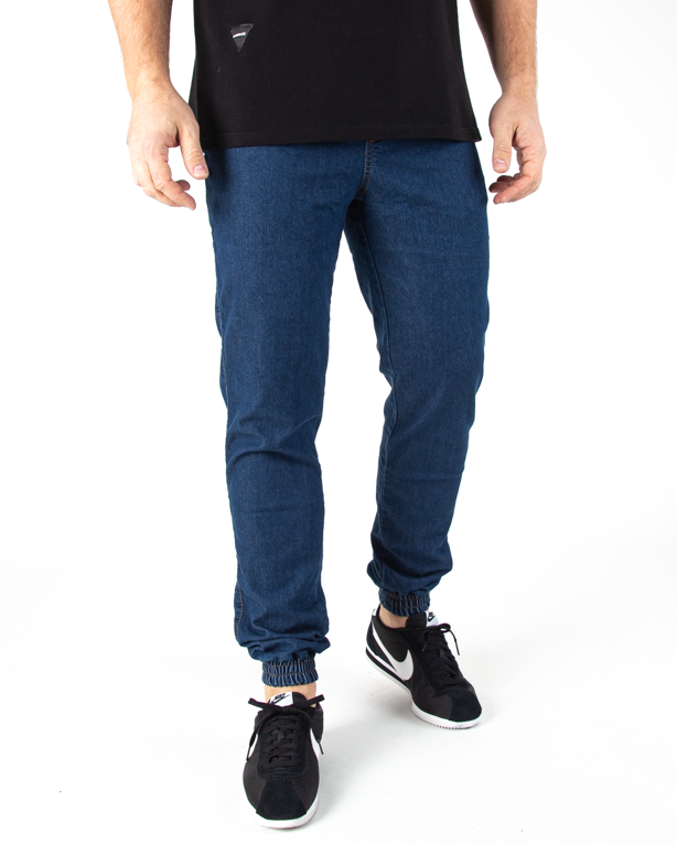 Spodnie Jogger Moro Mini Paris Pocket Jasne Pranie Jeans