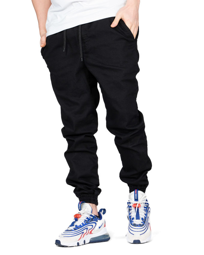 Spodnie Jogger Patriotic Jeans Futura Line Czarne