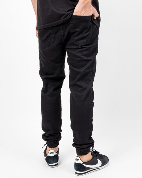Spodnie Moro Sport Jeans Jogger Blanc Pocket Black