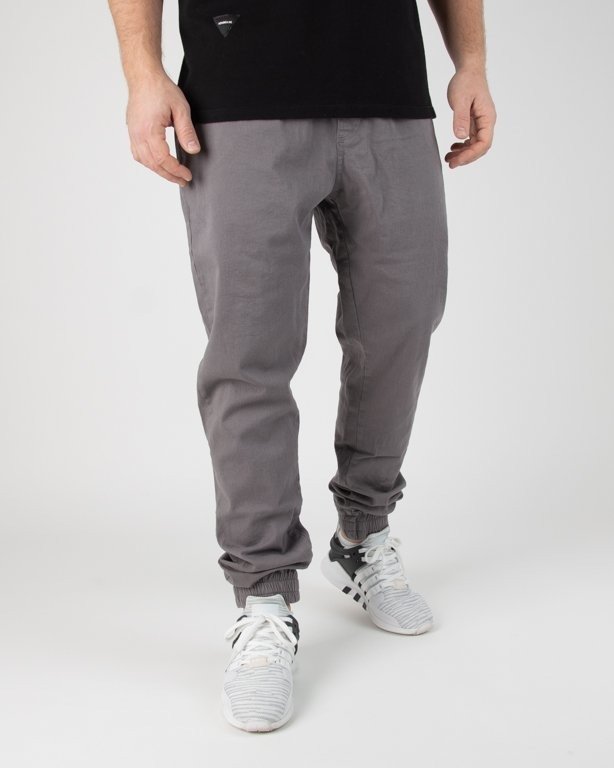 Spodnie Stoprocent Chino Jogger Classic Grey